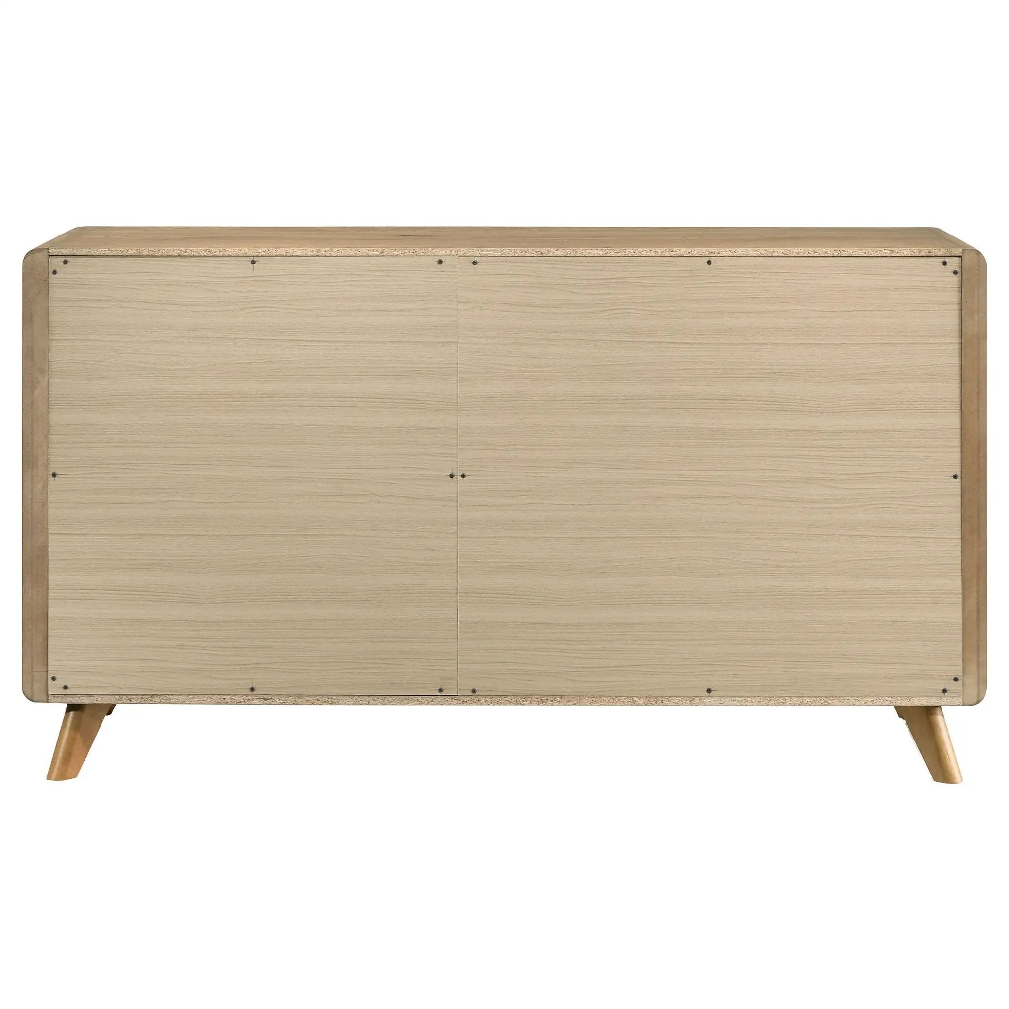 Bennett 6-drawer Bedroom Dresser Cabinet Light Oak by Unique Piece Furniture