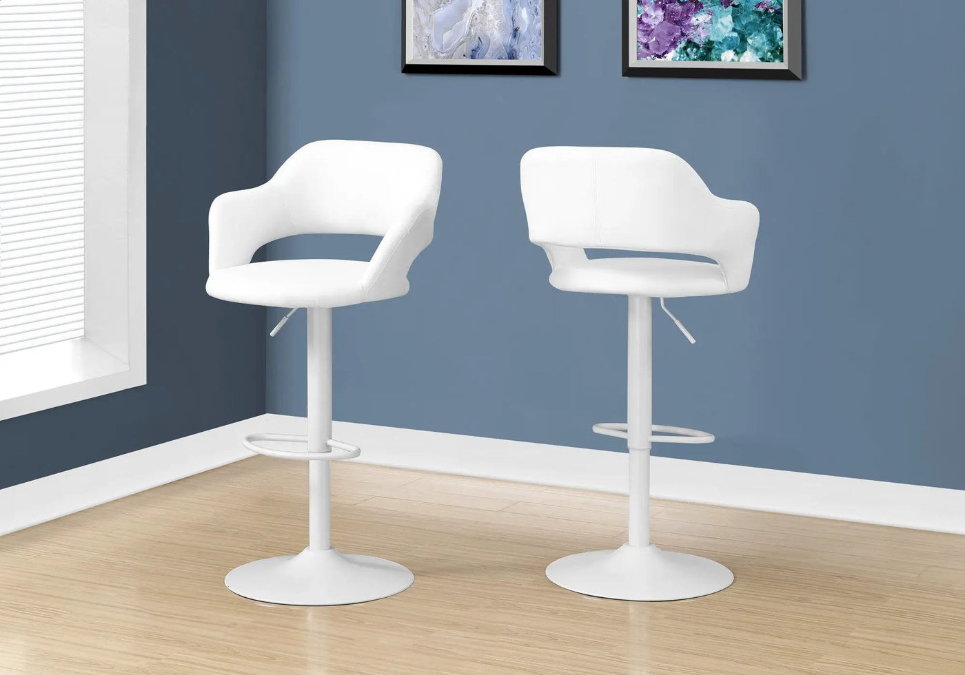 Swivel Stool Bar Height, Adjustable Versatile Seating, Contemporary & Modern by HouseOfZazla