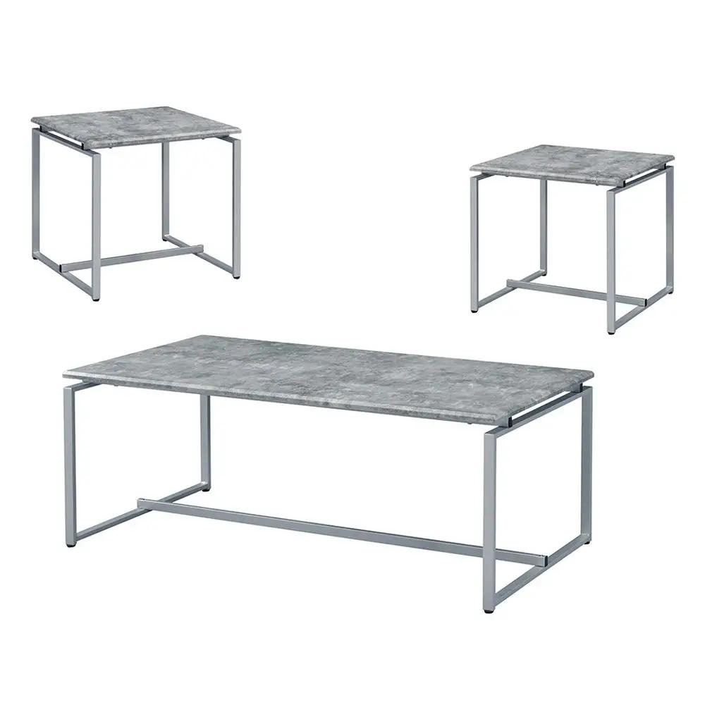 Jurgen - 3Pc Pack Coffee/End Set by Unique Piece Furniture