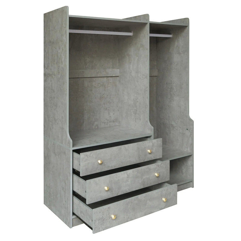 Open Wardrobe Storage For Bedroom by HouseOfZazla