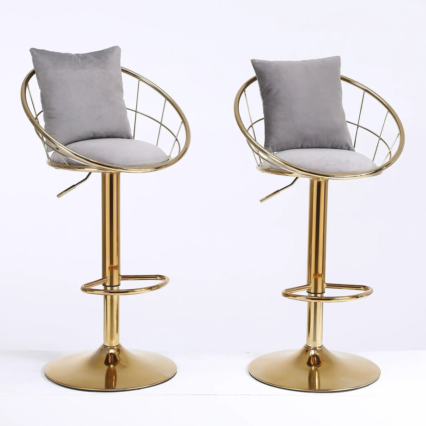 Unique Design Bar Chair, 360 Degree Rotation, Adjustable Height, Suitable For Dining Room And Bar by HouseOfZazla