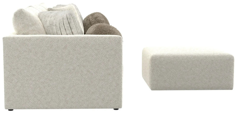 Ritzy - Modular Sofa And Included Cocktail Ottoman by Unique Piece Furniture