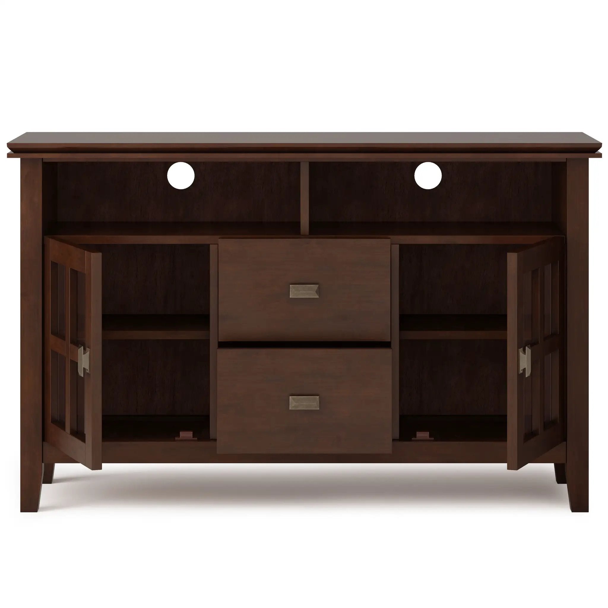 Artisan - TV Media Stand, Handcrafted - Russet Brown by Unique Piece Furniture