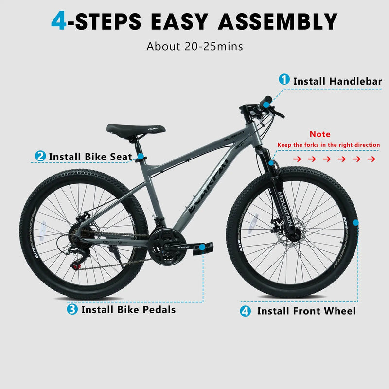 Ecarpat 26 Inch All-Terrain Mountain Bike by HouseOfZazla