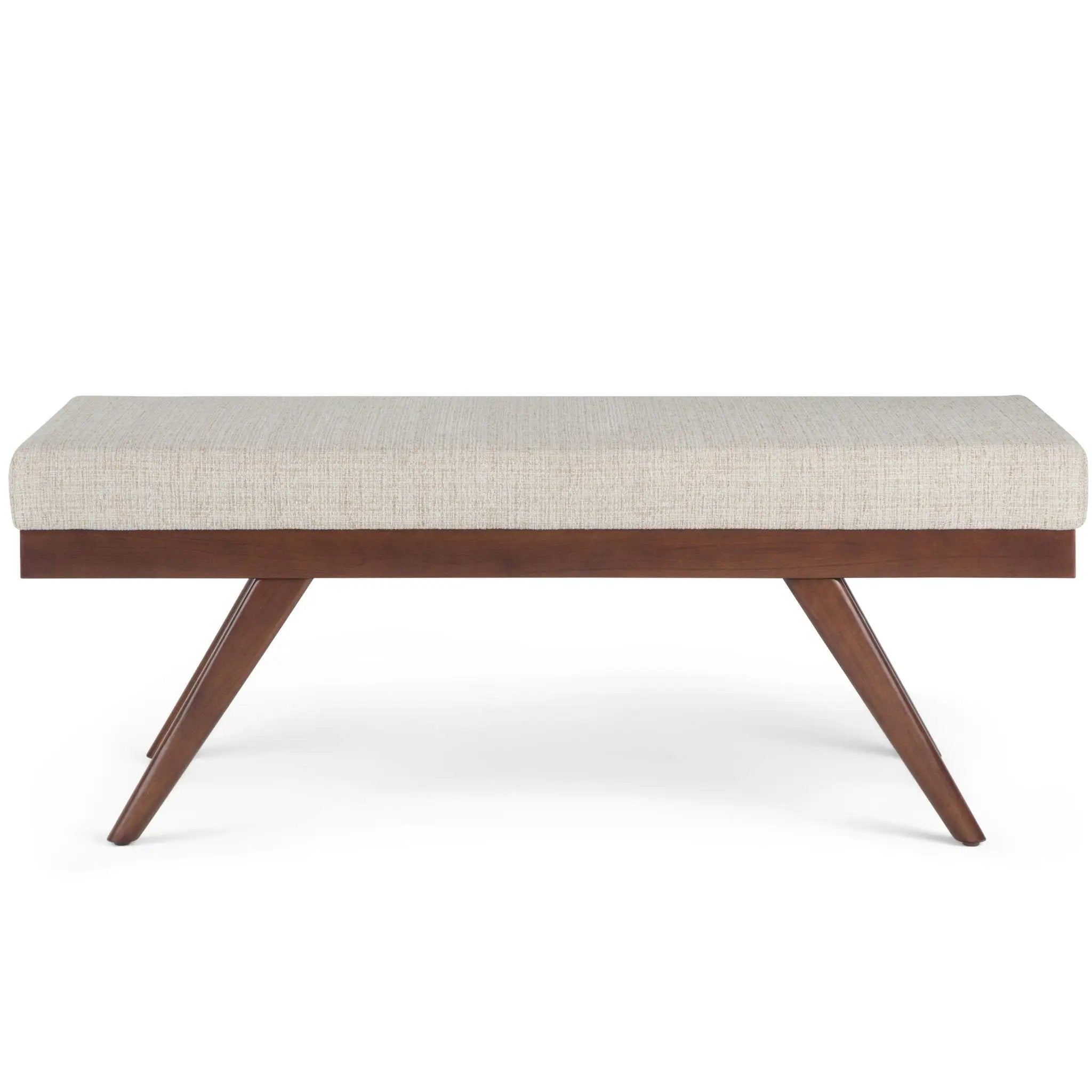 Chanelle - Mid-Century Ottoman Bench by HouseOfZazla