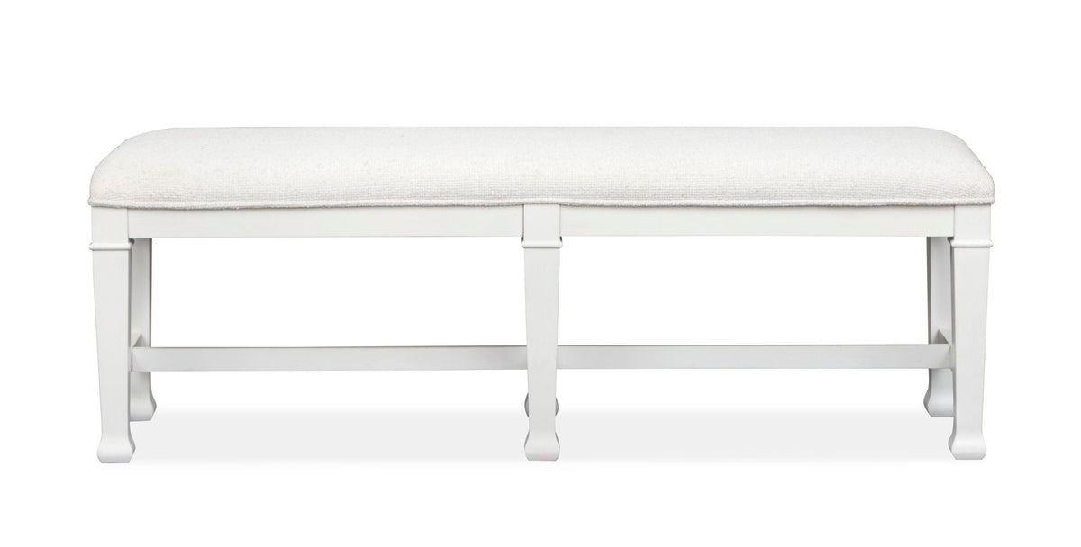 Kingston - Bench - Whisper White And Cerused Nutmeg, photo 3 of 6