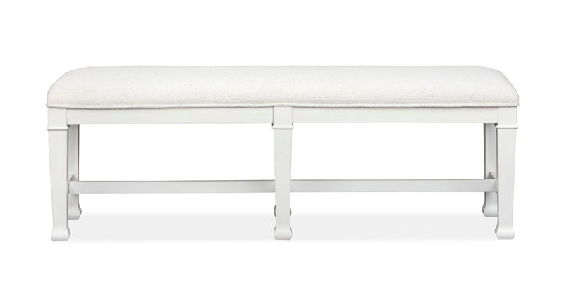 Kingston - Bench - Whisper White And Cerused Nutmeg, photo 3 of 6