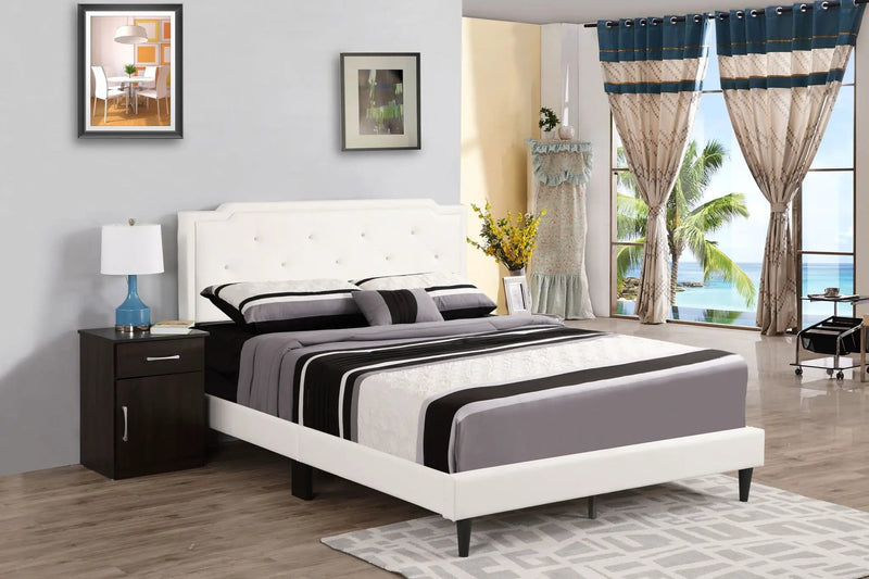 Button Tufted Bed Charming For Cozy Spaces by Unique Piece Furniture