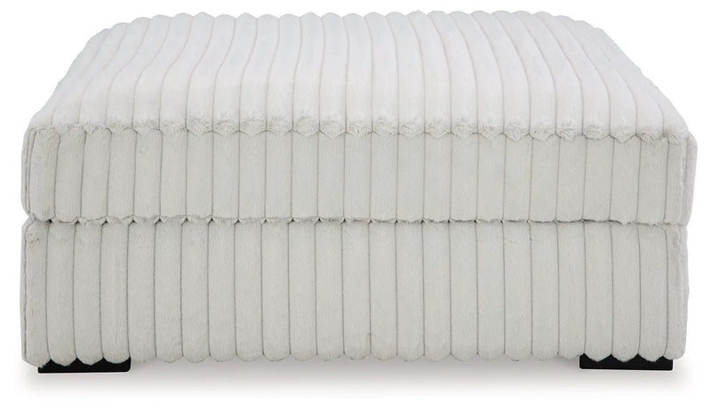 Stupendous - Oversized Accent Ottoman - Alloy by Unique Piece Furniture