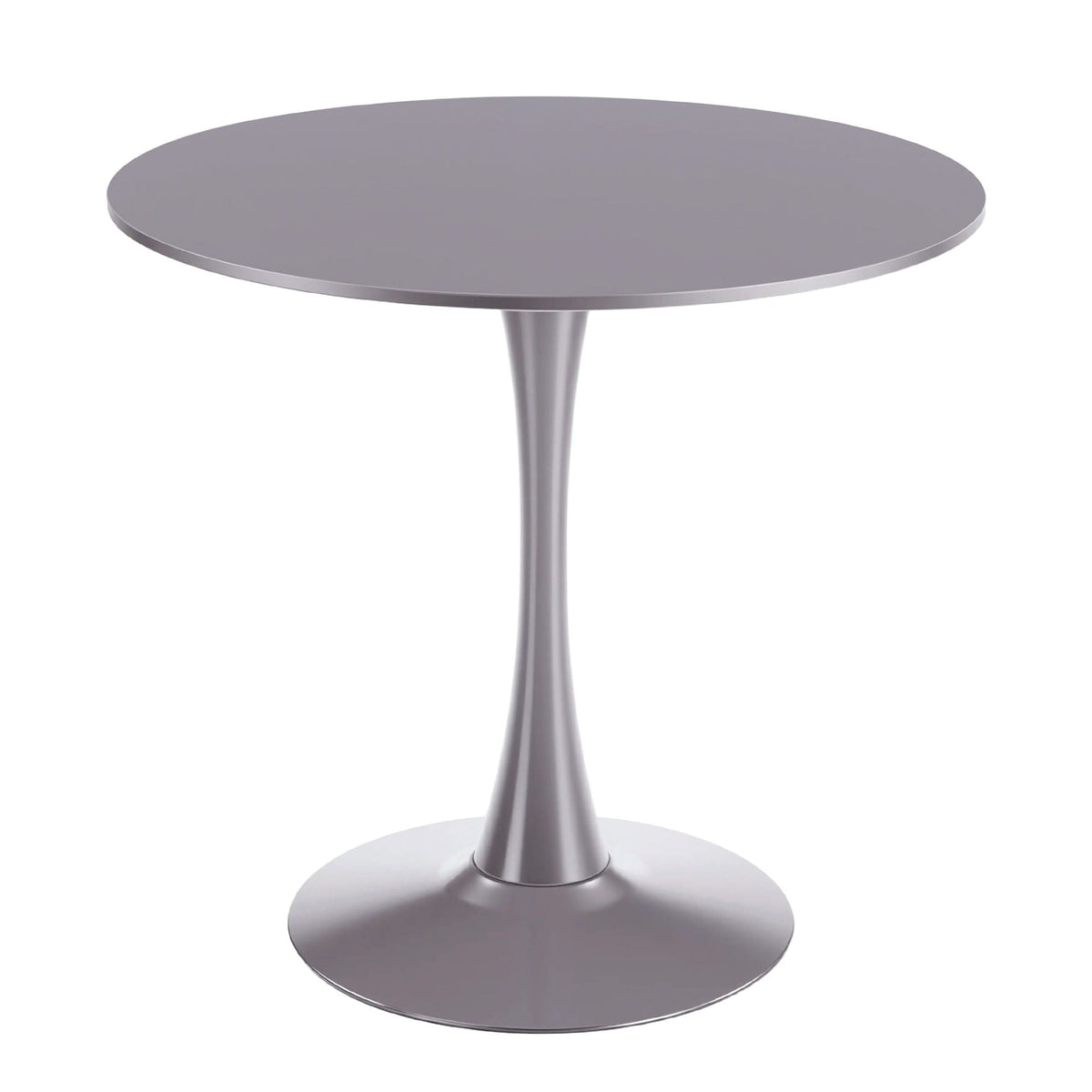 Mid-Century Tulip Dining Table with Round Top and Pedestal Base - Multiple Colors, photo 4 of 20