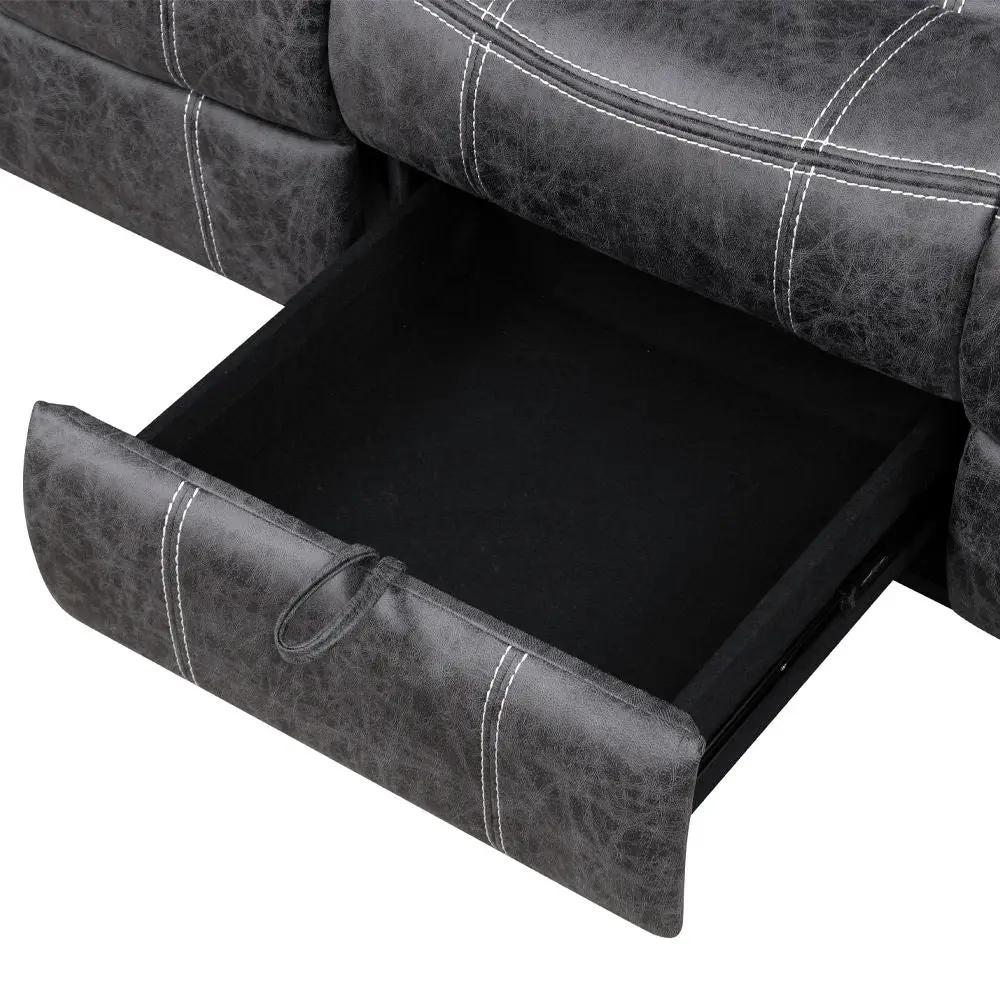 Zubaida - Sofa w/USB Dock & Console(Motion) by Unique Piece Furniture