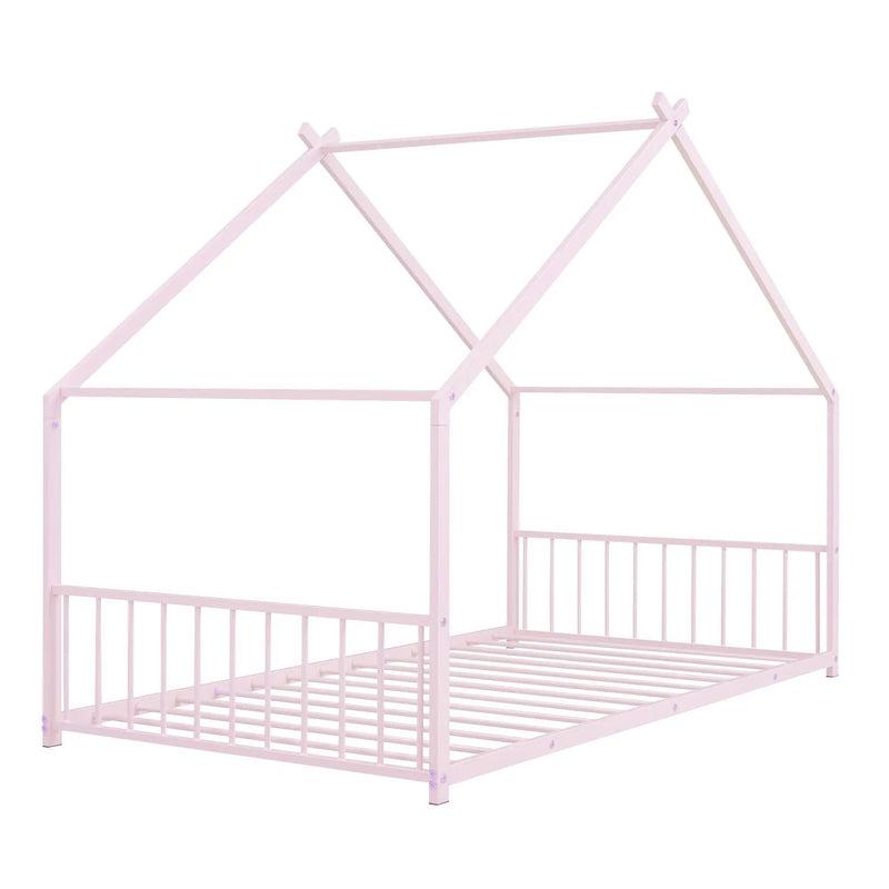 Metal House Bed by Unique Piece Furniture