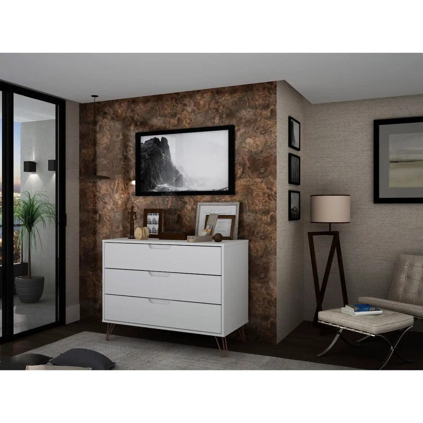 Rockefeller - 3 Drawer Dresser by HouseOfZazla