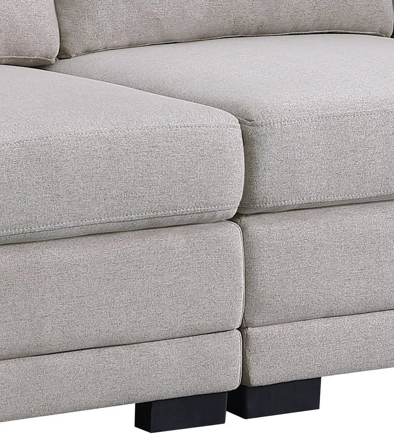 Kristin - Loveseat - Light Gray by Unique Piece Furniture