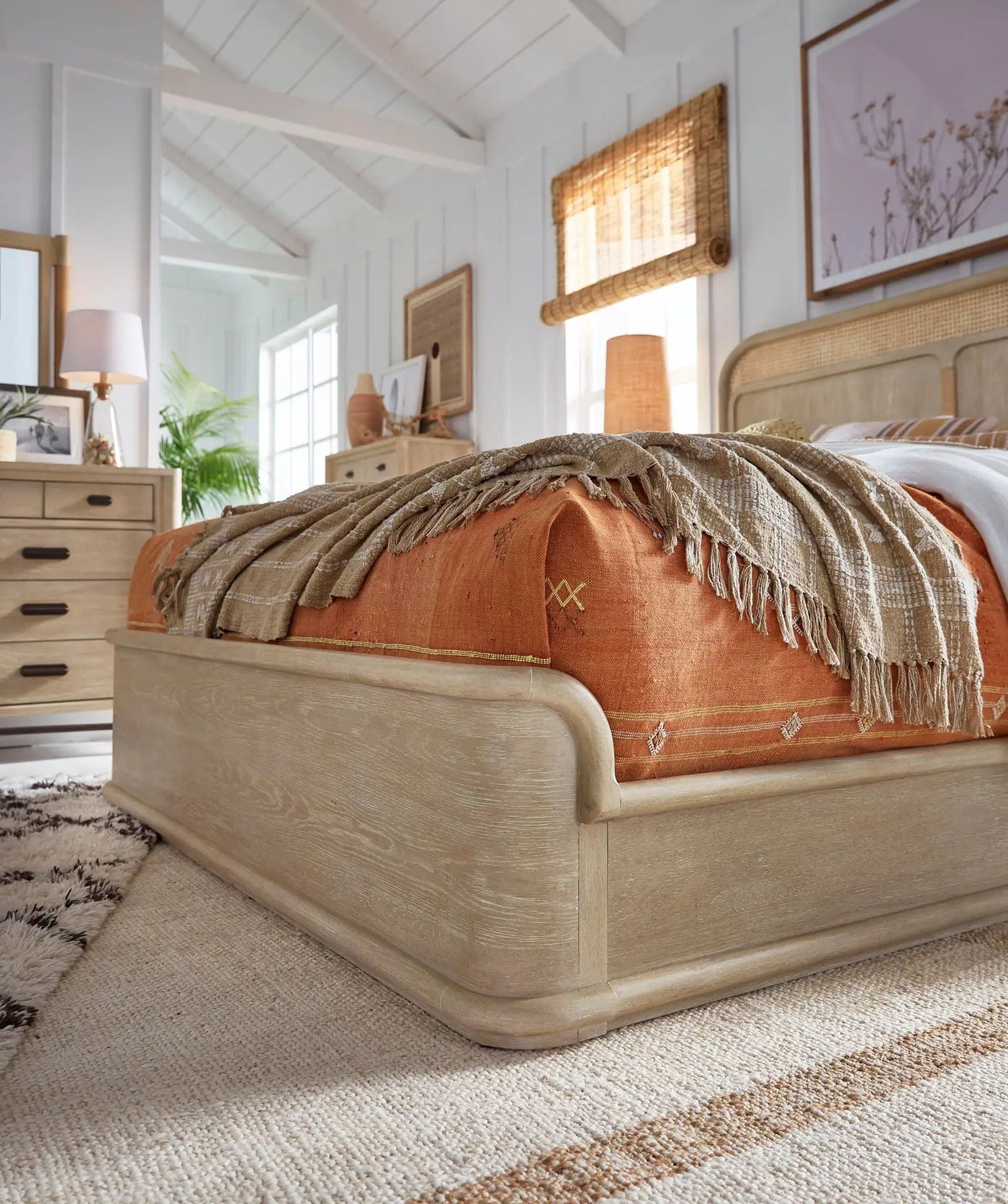 Sunset Cove - Panel Bed by Unique Piece Furniture