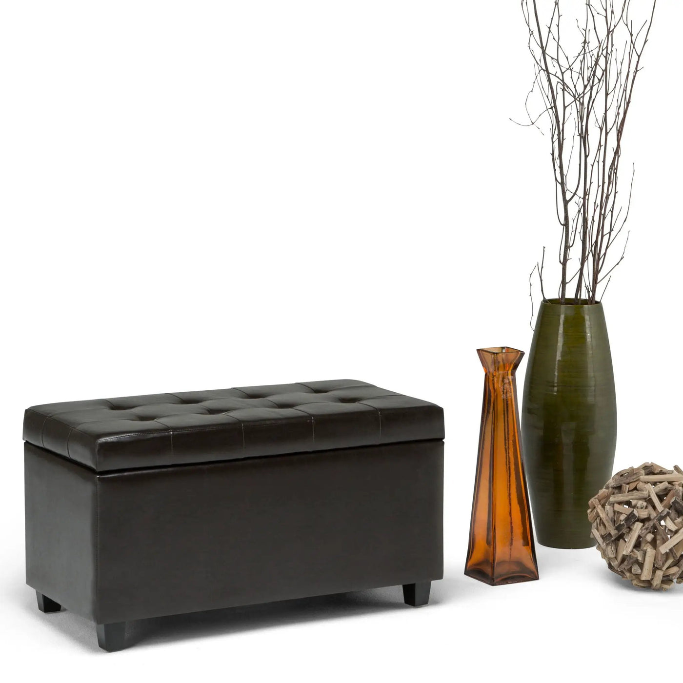 Cosmopolitan - Upholstered Storage Ottoman by Unique Piece Furniture