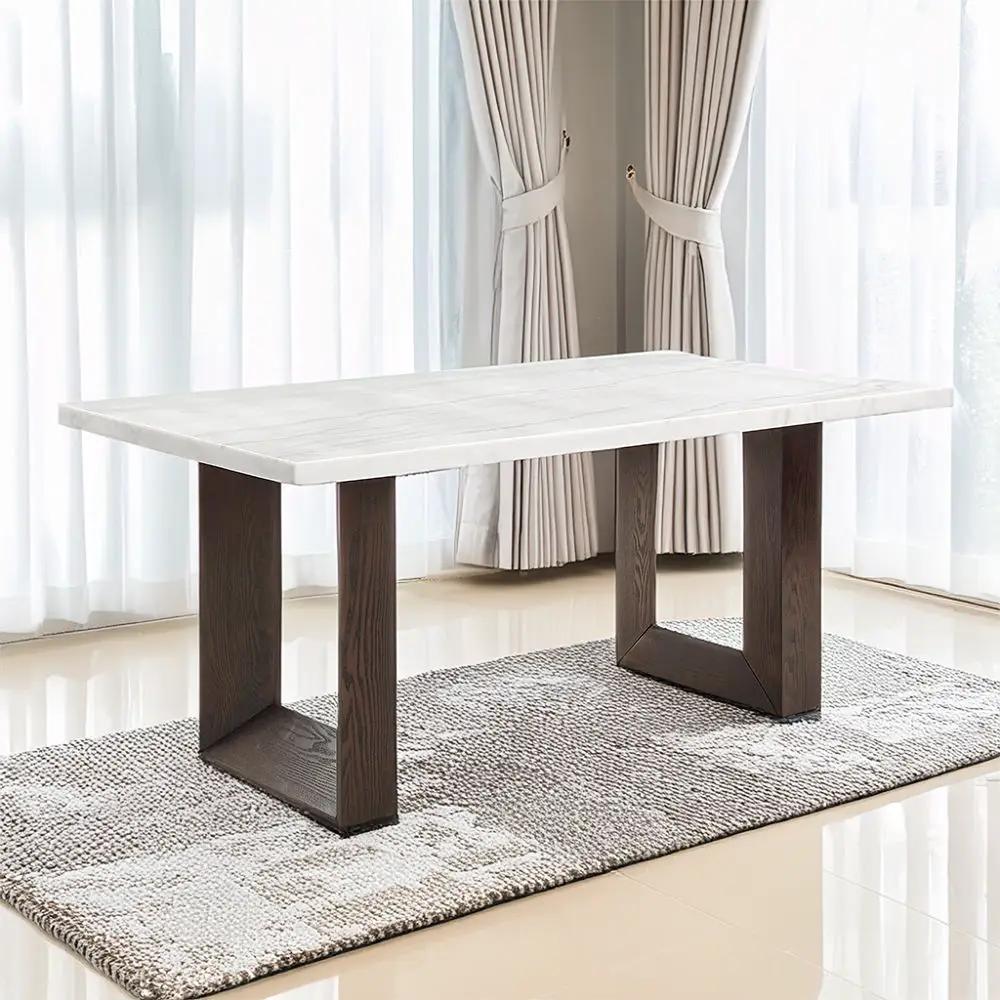 Edwyn - Dining Table With Marble Top by Unique Piece Furniture
