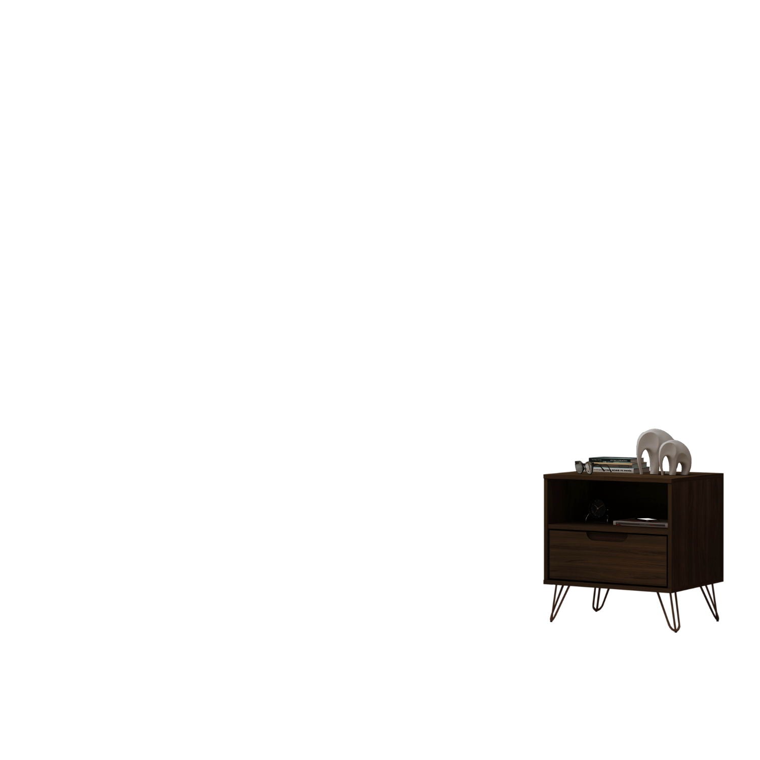 Rockefeller - Nightstand With 1 Drawer