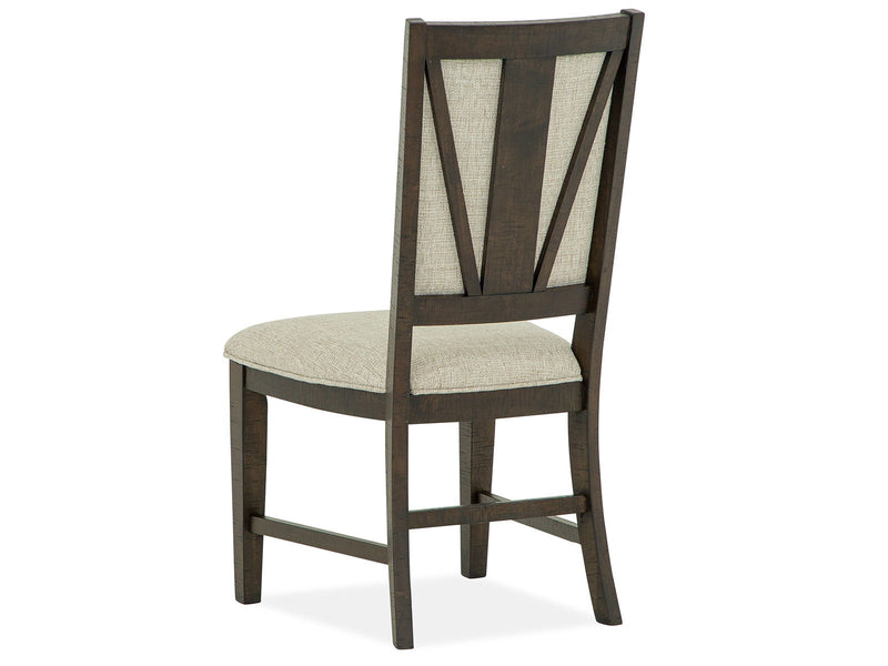 Westley Falls - Step Up Side Chair With Upholstered Seat & Back (Set of 2) - Graphite, photo 4 of 7