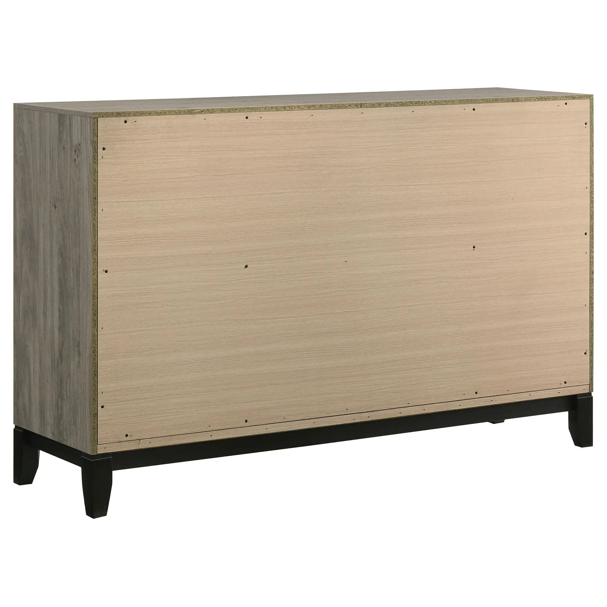 Watson 6-drawer Bedroom Dresser Cabinet Light Taupe by Unique Piece Furniture