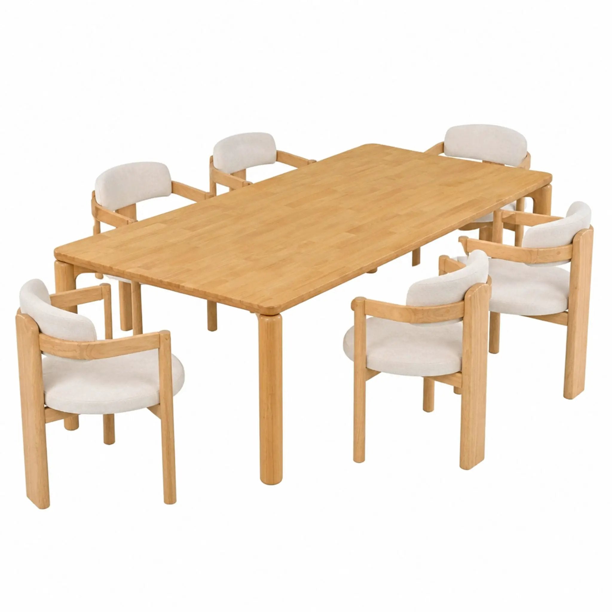 7-Piece Dining Table Set by HouseOfZazla