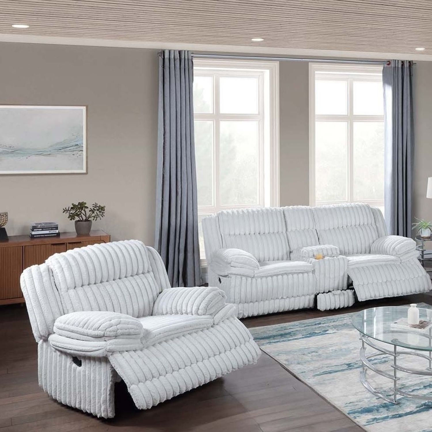 Modern Motion Sofa Set by HouseOfZazla