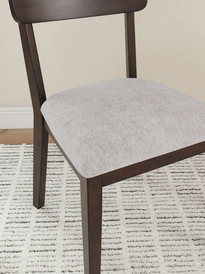 Mallenette - Dining Upholstered Side Chair (Set of 2) - Merlot by Unique Piece Furniture