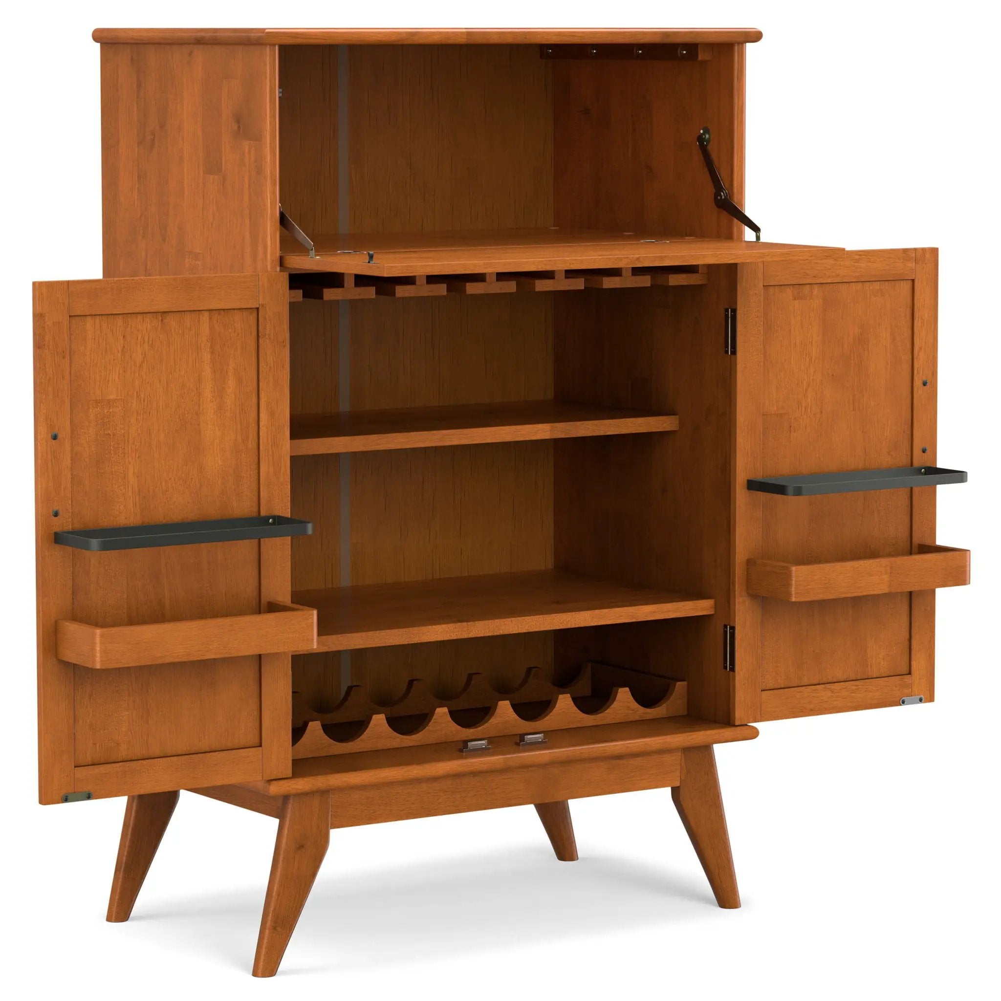 Draper - Mid Century Bar Cabinet by HouseOfZazla
