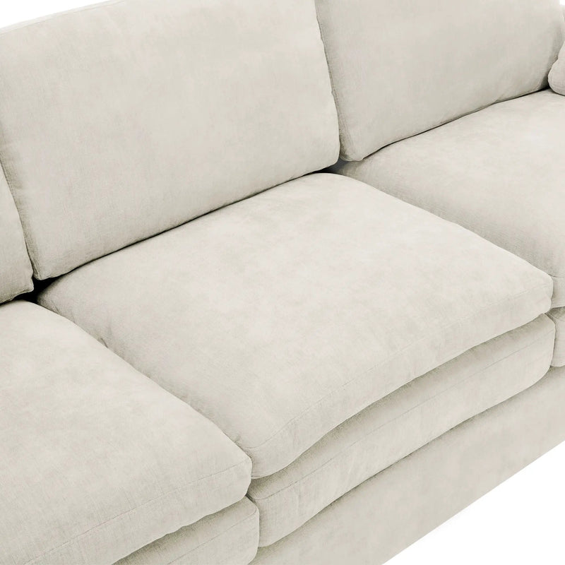 Cozy Upholstered Cushion Loveseat Sofa For Living Room by HouseOfZazla