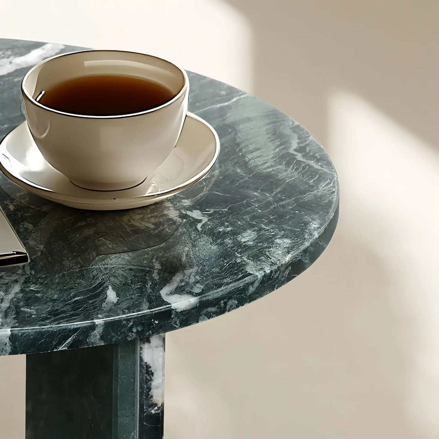 Luxury Coffee Table With Unique Veining, Unique Stone Design by Unique Piece Furniture
