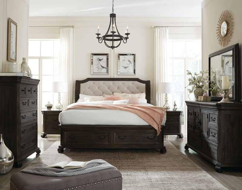 Bellamy - Drawer Nightstand - Peppercorn, photo 3 of 7