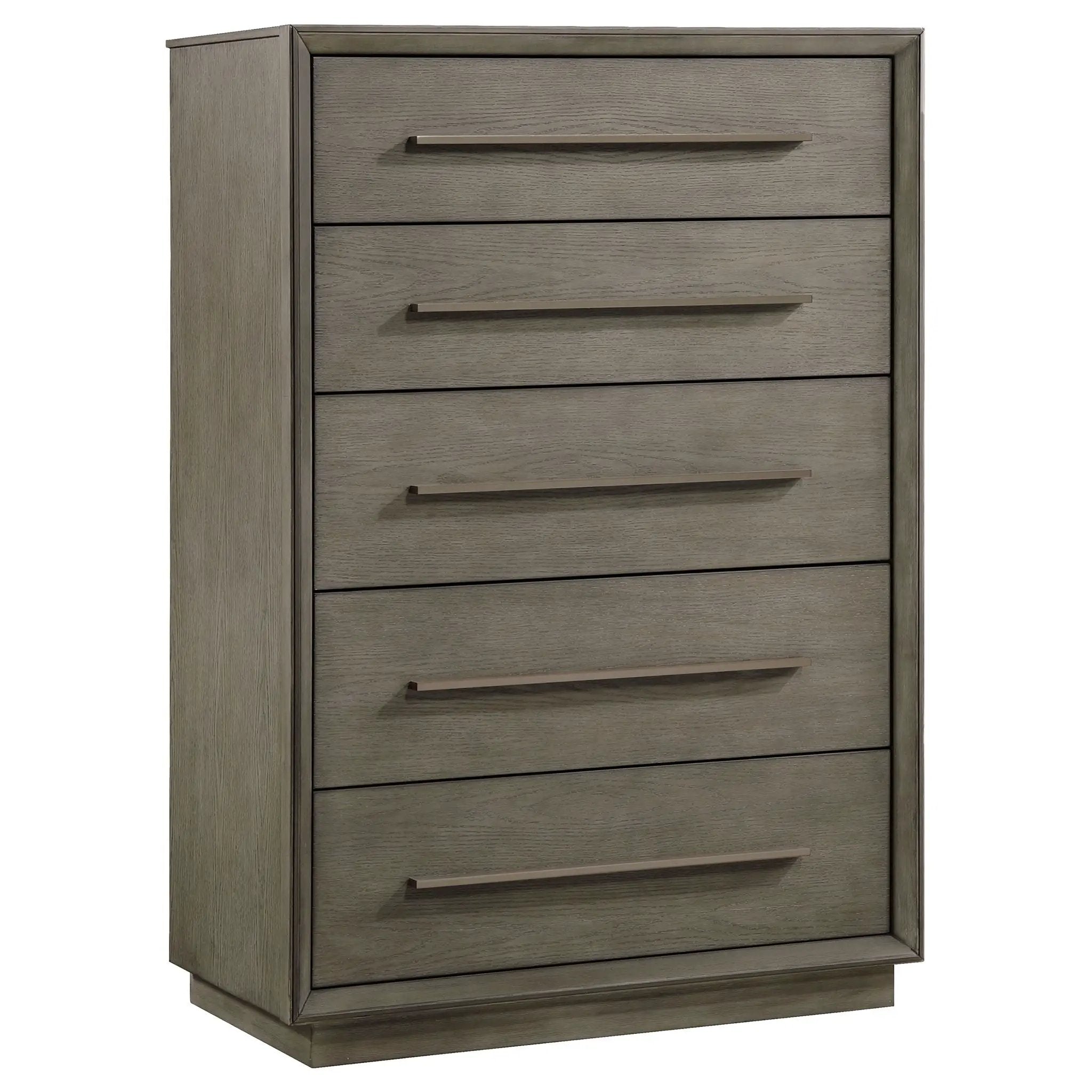 Durango 5-drawer Bedroom Chest Taupe Oak by Unique Piece Furniture