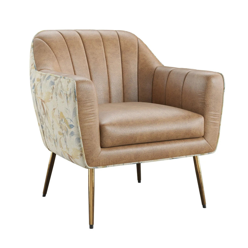 Rose - Accent Chair - Brown by Unique Piece Furniture