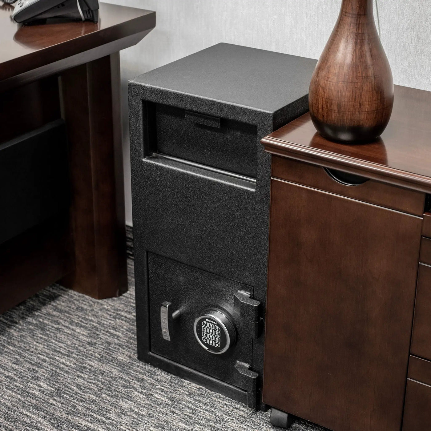 Solid Steel Keypad Depository Safe by HouseOfZazla