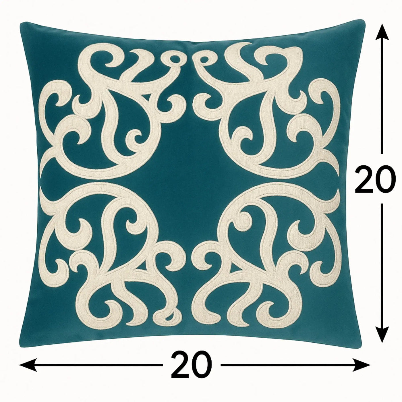 Dora - Pillow Cover With Matching Back by HouseOfZazla