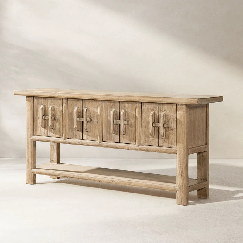 Rowan - Sideboard With Lower Shelf - Natural by HouseOfZazla