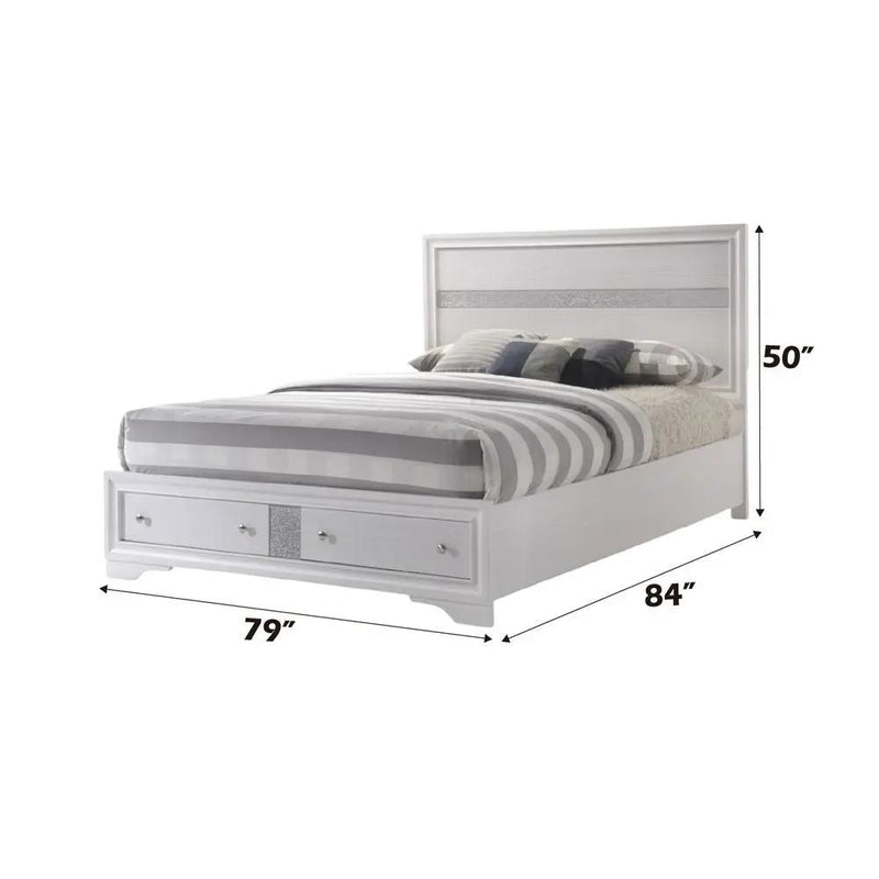Naima - Bed w/Storage by Unique Piece Furniture