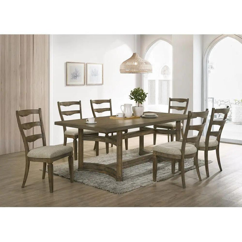 Parfield - Dining Table - Weathered Oak by Unique Piece Furniture