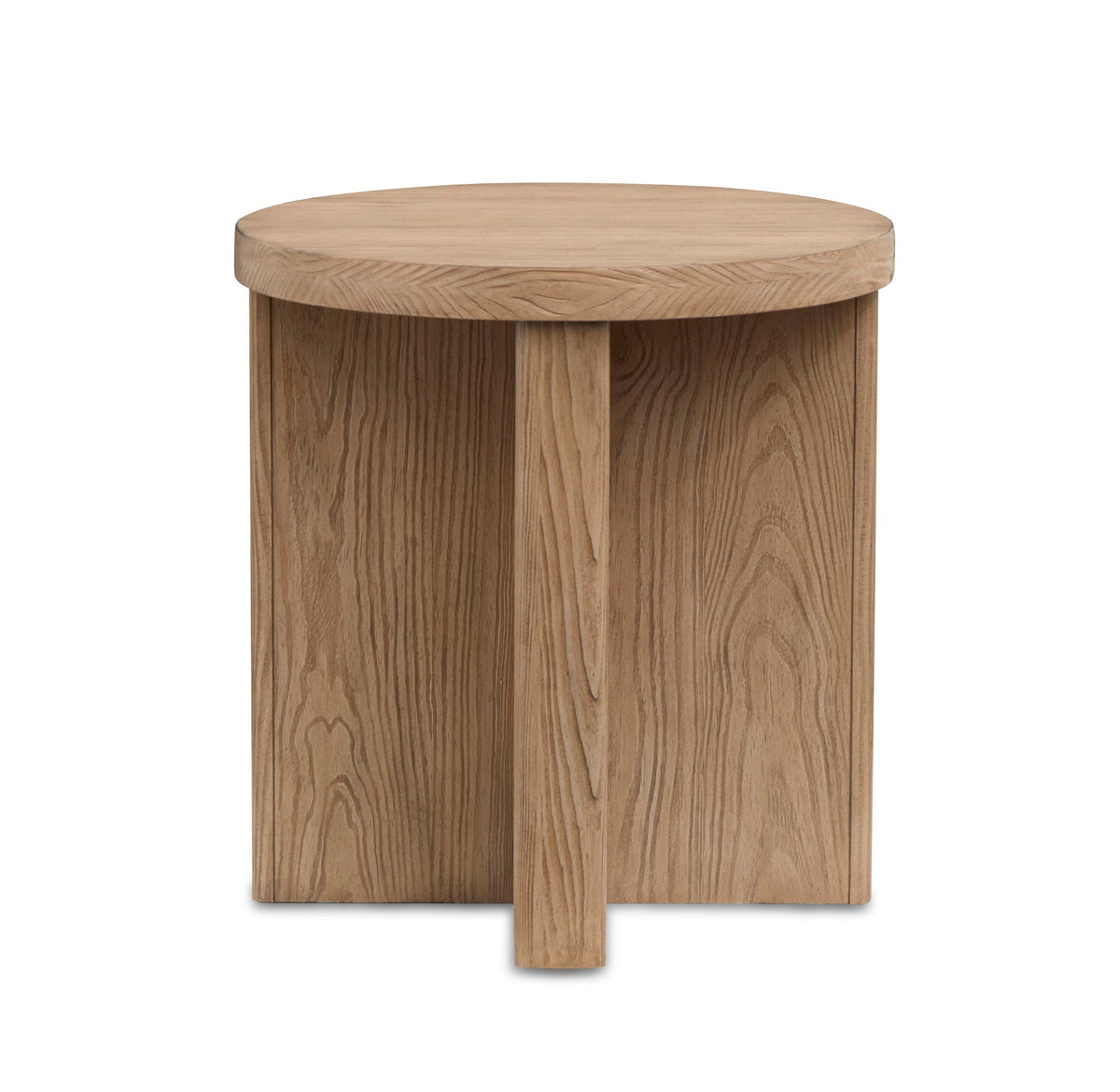 Hayden - Round End Table - Golden Oat, photo 2 of 7