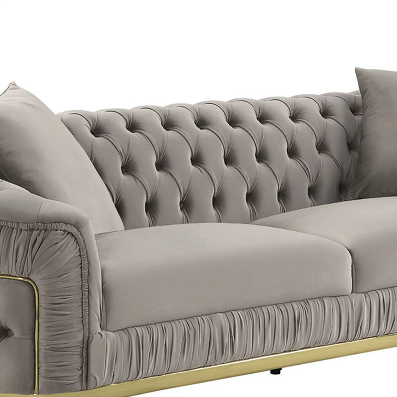 Vanessa - Sofa - Taupe by HouseOfZazla