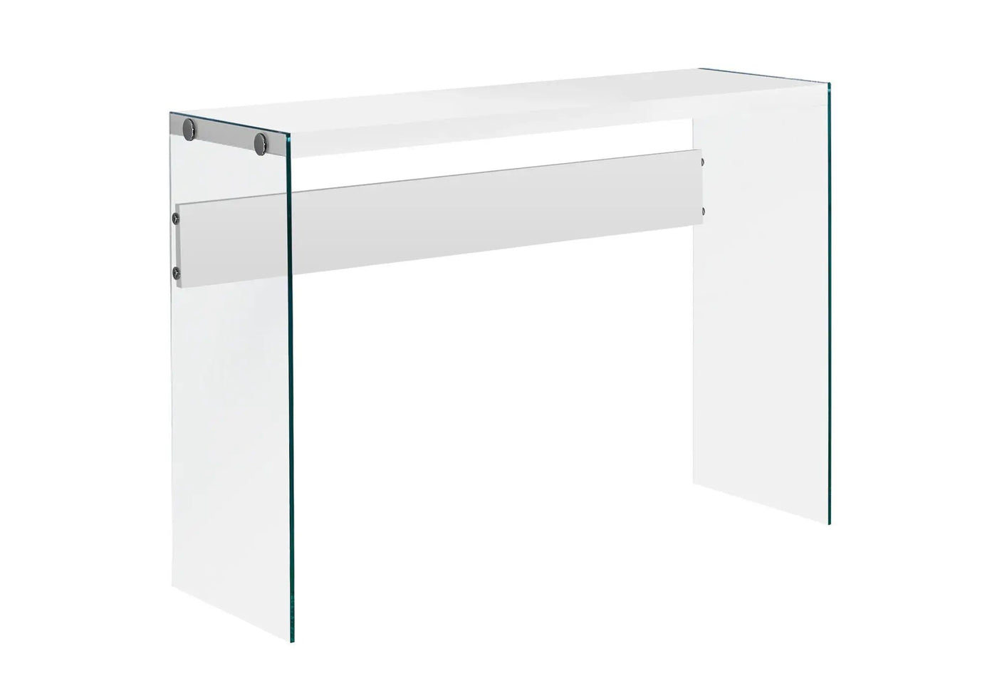 Accent Console Table For Entryway, Glossy Spacious Surface by HouseOfZazla