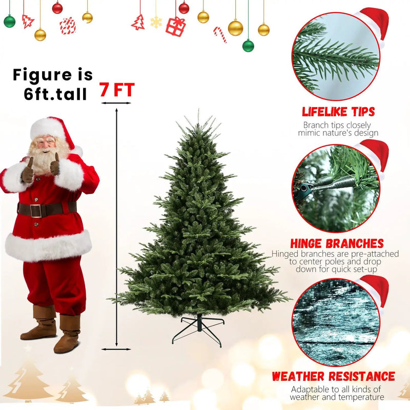 Full-Shaped 5FT Christmas Tree with 1129 Tips by HouseOfZazla