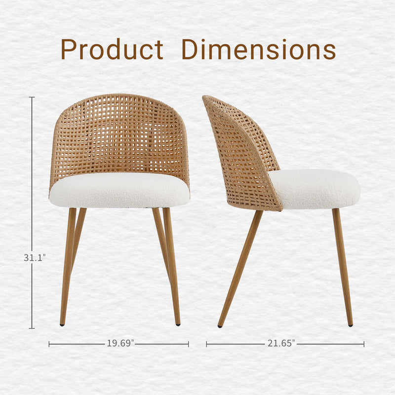 Bohemian Style Double Seater Dining Chair by HouseOfZazla