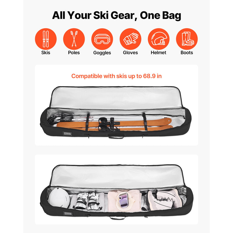 Snowboard Bag Up to 65 in / 165 cm by HouseOfZazla