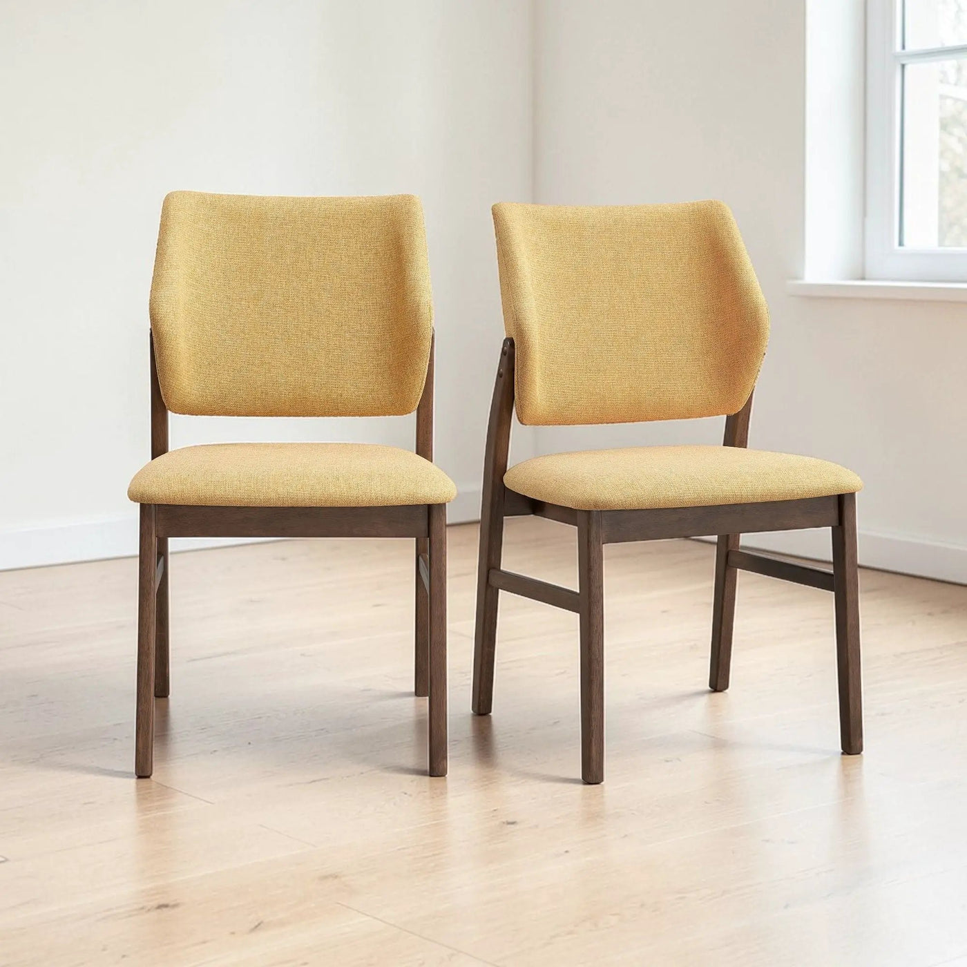 Sarha - Padded Seat Side Chair (Set of 2) by HouseOfZazla