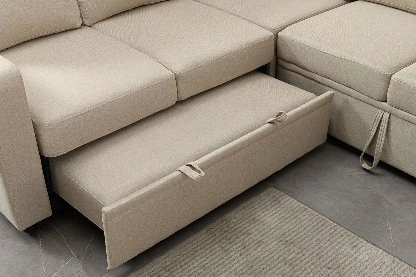 Comfort Design Sectional Sofa Bed by Unique Piece Furniture
