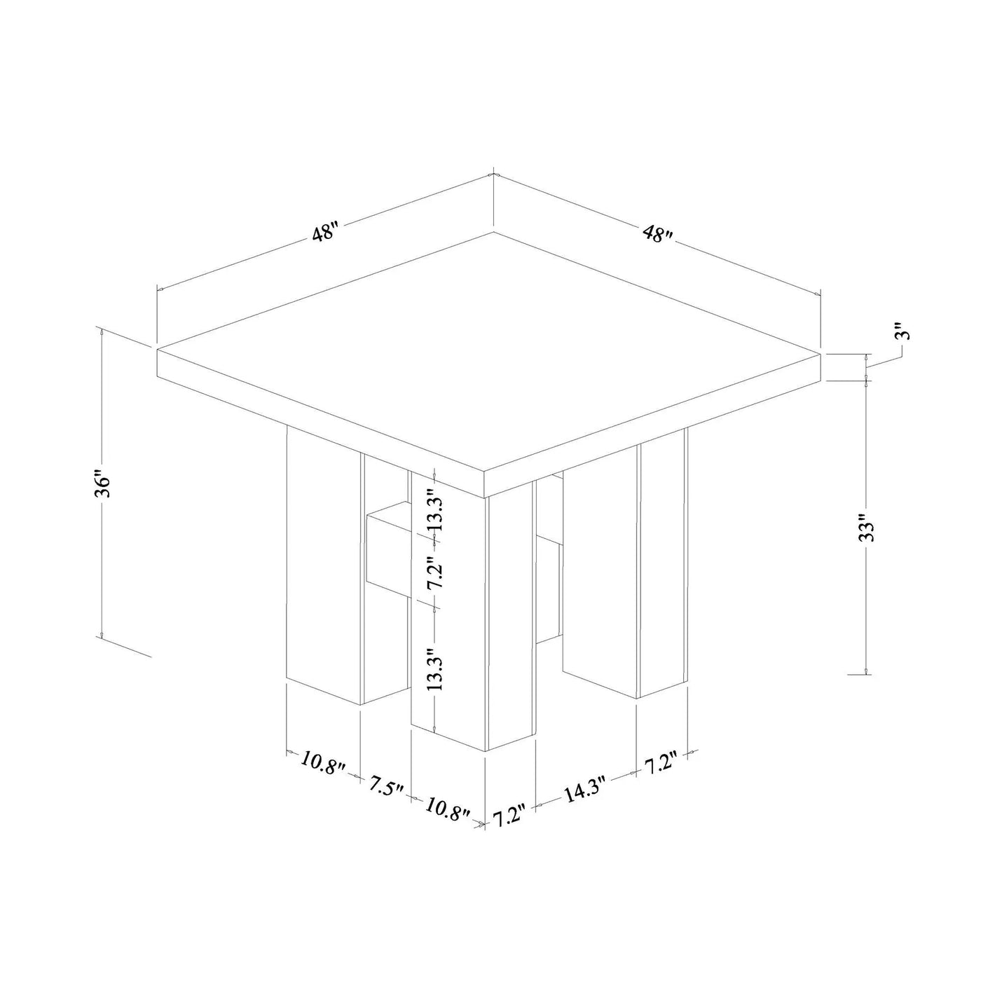 Mikha - Bar Table And Bar Stool by HouseOfZazla