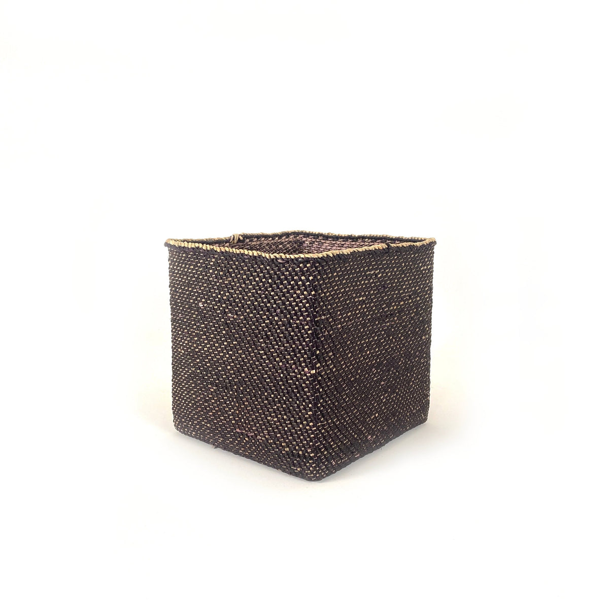 Square Light Black Iringa Basket, photo 4 of 5