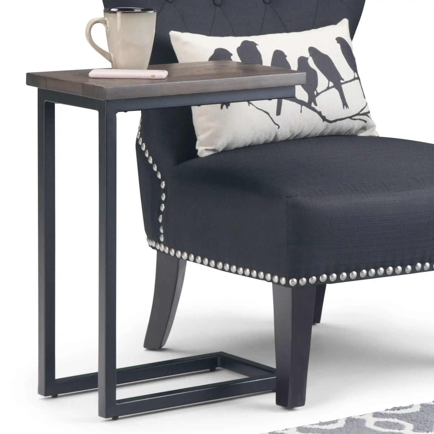 Skyler - C Side Handcrafted Table by HouseOfZazla