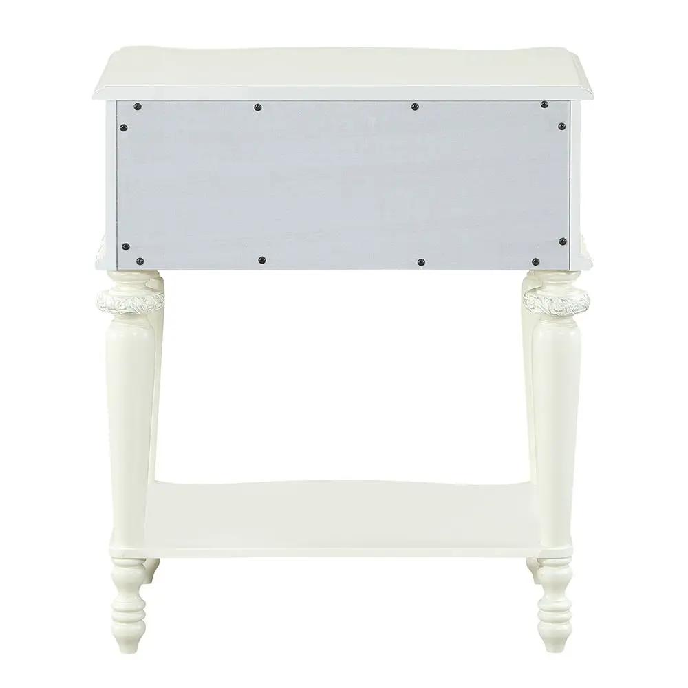 Dorothy - Nightstand With 1 Drawer - Ivory by Unique Piece Furniture